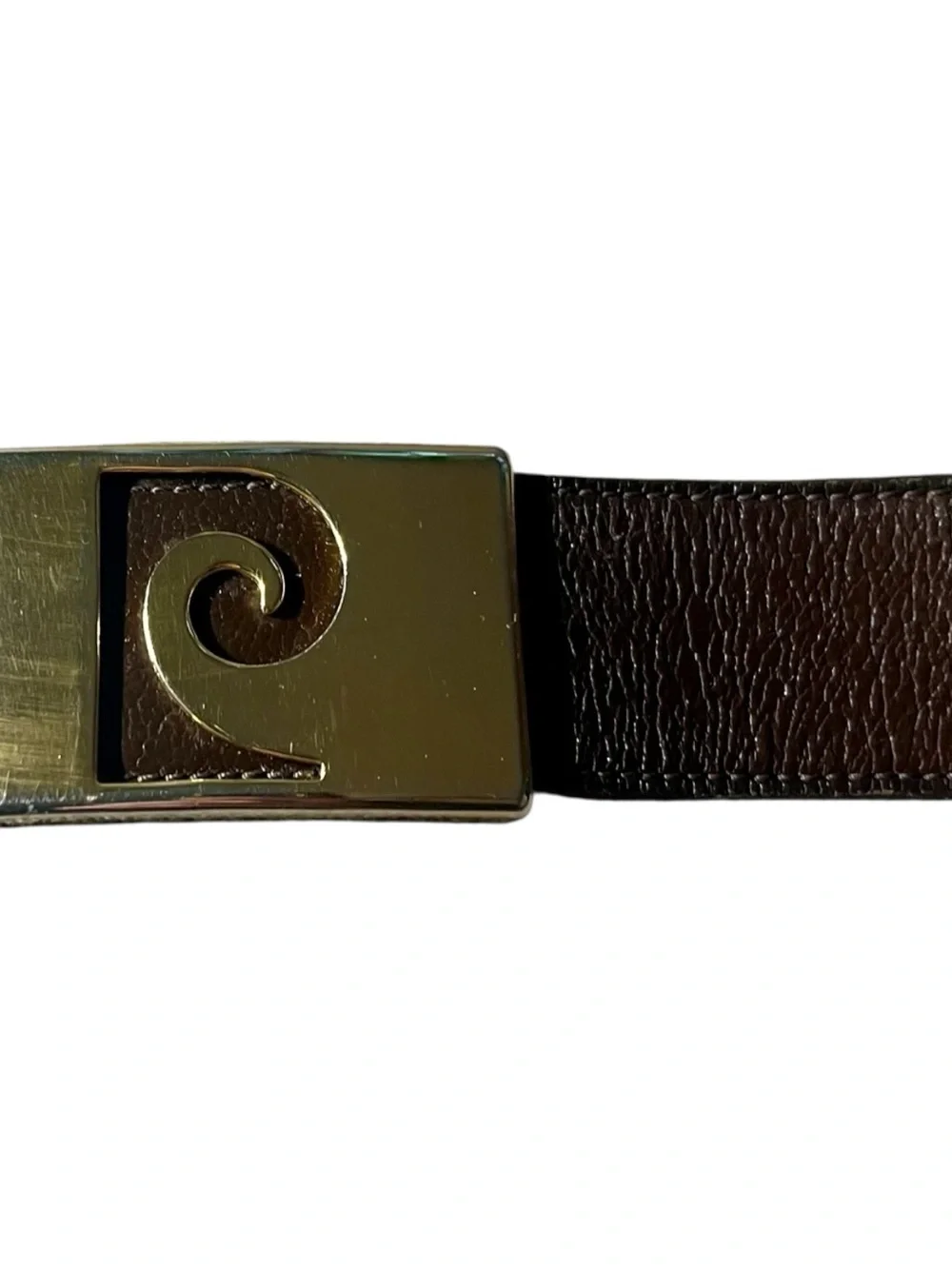 Vintage Pierre Cardin Imported Aniline Cowhide Leather Dress Belt – Size 34